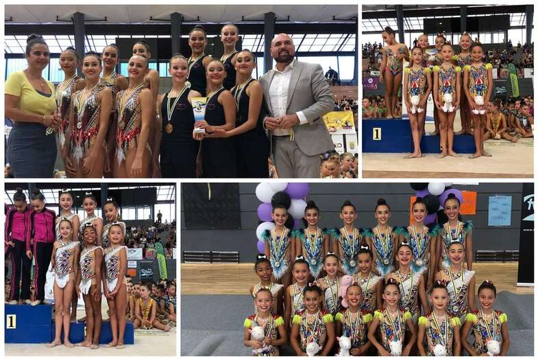 Miembros del club teldense (Foto TA)